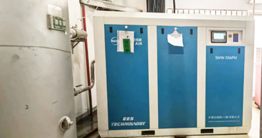 萨震节能空压机在制药厂的应用