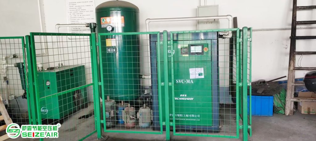 萨震节能空压机赋能浙江某电器公司,引领电子电器行业节能新风尚