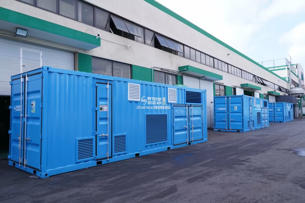 3台定制化集装箱空压站成功交付