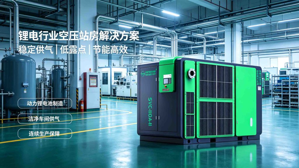锂电|10大用气环节空压机选型与节能改造指南